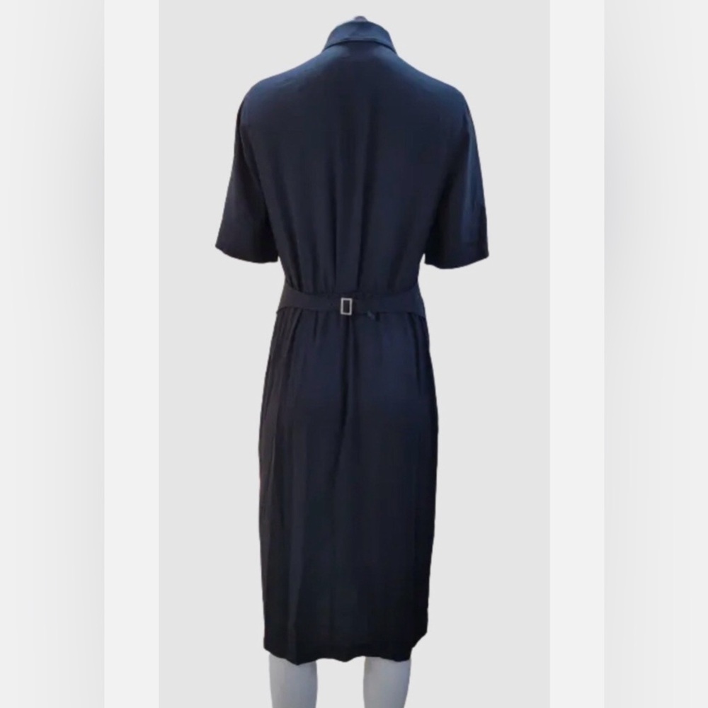 Kate Spade NY Mainline Ruched-Front Shirt Dress - Picture 3 of 7